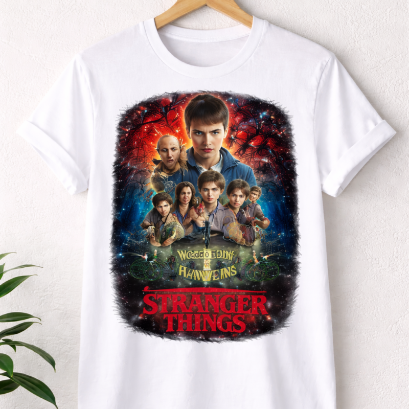 stranger things – upside down graphic t shirt