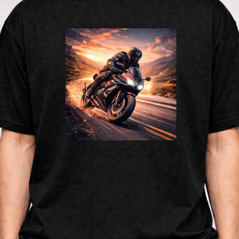 Rider’s Spirit T-Shirt | Motorcycle Adventure Graphic Tee