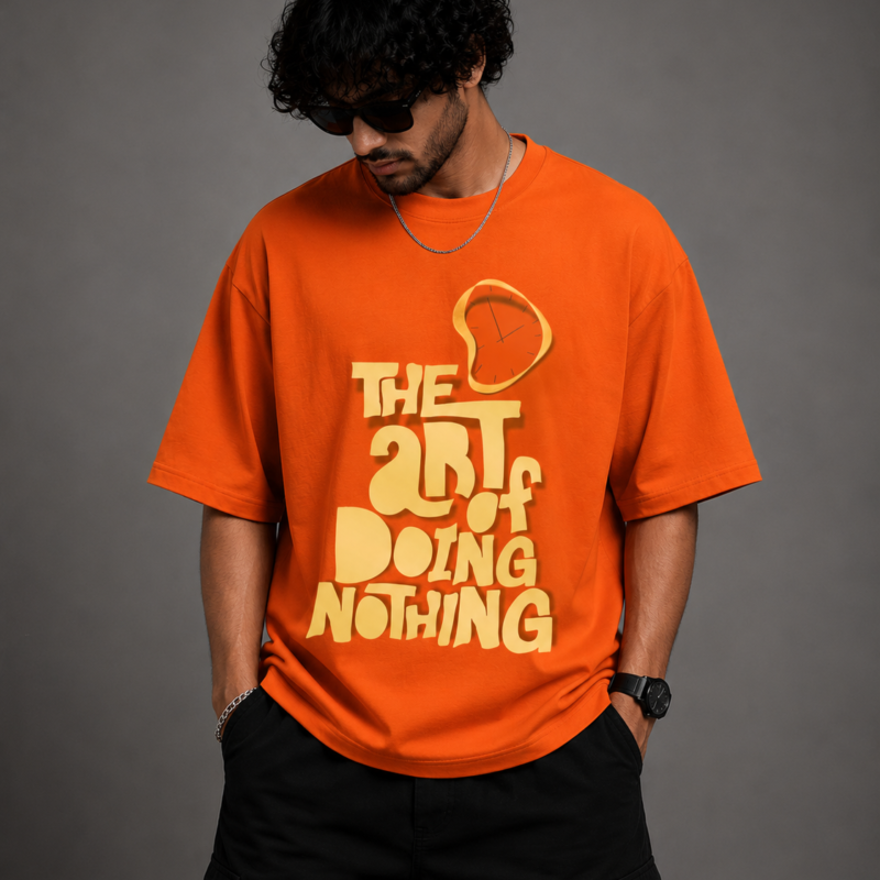 The Art of Doing Nothing Oversized T-Shirt