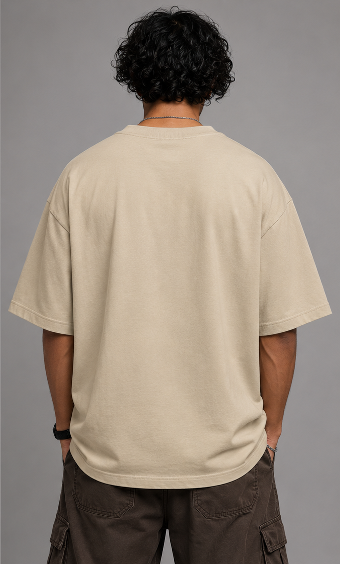 Peace Bro Monkey Oversized T-Shirt - Image 2